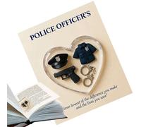 Opvonxeh Emotion Pocket Card, Dedication Symbol, 3D Heart Pocket Card Mini Hug, Thoughtful Gift for Men, Adults, Retirees, Professionals, for Birthday, Christmas, Easter, or New Year 3.94x3.15 Inches