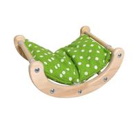 Opvonxeh Hamster Rocking Chair, Multifunctional Hedgehog Nest, Reusable Ferret Bassinet, Cozy Design, Portable Build, Soft Material, Pet Supplies for Bunny, Small Animal, Indoor Use