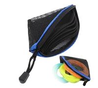 Opvonxeh Mesh Tackle Storage Pocket, Fishing Leader Organizer, Fishing Wire Management Wallet, 5.91 inches, Quick-Drying Fly Lead Pocket, Accessories for Outdoor Use