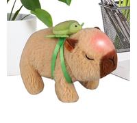 Opvonxeh Peluche Capybara Électrique Qui Marche | Jouet Électronique en Peluche pour Animal de Compagnie - Coupeur Électrique | pour Filles Garçons Maison Voyage Chambre d'Intérieur