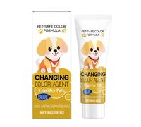 Opvonxeh Pet Hair Spray, Natural Long-Lasting Shades, Vibrant Dog Hair Color Agent, Safe Grooming Supplies for Cat Puppy Small Medium Large Home Travel Stage Cosplay Night, 6.02 inches