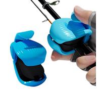 Opvonxeh Rod Clips - Adjustable Anti-Slip Foam Clamp for Secure Hold, Two Lock Mode Pole Holder with Easy Mounting, Fishing Accessory for Boat, Wall, Garage, Pier, Shore, Lake, Outdoor Use