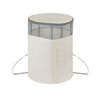 Opvonxeh Rose Cones, Ventilated Foldable Freeze Protector, Winter Rose Collars and Plant Covers for Frost, Wind, Snow, Cold Weather Protection, Gardens, Lawns, 18.11x11.81x11.81 inches