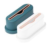 Opvonxeh Trash Liner Storage Solution, Bin Liner Organizer for Home, Compact Trash Bag Dispenser, Versatile Trash Bag Organizer, Trash Liner Holder for Small Bins for Home 7.3x18x6.5cm