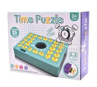 OPVXZAD Puzzle du Temps Jeux de Société Jeu de Puzzle Chronométré,Montessori Apprentissage Précoce Jouet Puzzle d'entraînement Cognitif de Forme pour Agés de 4 Ans et Plus Educatif Cadeau des Gamins