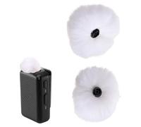 OPVYAEU 2 Pièces DJI Mic 2 Bonnet Anti-Vent pour Microphone Mini Micro Accessoire Protection Vent Interview Enregistrement