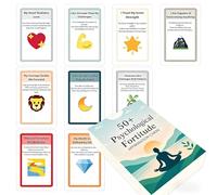 OPVYAEU 55 cartes Affirmations + cartes Motivations pour Adultes Positive Affirmations Méditation Mindfulness Cartes Achtsameté Méditation Relaxation Zénitude