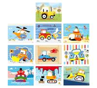 OPVYAEU Lot de 10 kits de bricolage pour enfants, autocollants 3D en caoutchouc EVA pour enfants, kit de mosaïque pour enfants, kit de bricolage pour enfants, Pro Astronauto Thema, comme cadeau