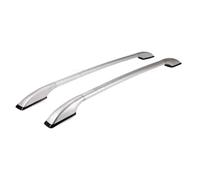 OPYJRL Galerie de Toit Barre Transversale Toit en Alliage D'aluminium pour Voiture Porte-Bagages Barre Transversale Supérieure Boîte Guidage pour Nissan pour Qashqai J10 2008~2015(Argent)