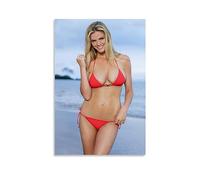 OqcEha Brooklyn Decker Poster Art Impression sur toile Décoration d'intérieur Chambre à coucher Décoration moderne Cadeaux 60 x 90 cm