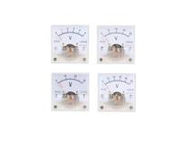 OQEGRGTT 91C4-V DC3V 5V 10V 15V 20V 30V DC 0-50V 100V 150V 250V, pointeur DC, Panneau analogique, jauge de Tension, voltmètre, Marge d'erreur 2.5%(0-10V)