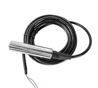 OQEGRGTT Sonde 304SS DC12-30V Transmetteur de niveau de liquide pour réservoir 5M 10M 15M 20M Capteur de niveau d'eau 4-20mA 0-10V 0.5-4.5V 0-3.3V Sortie (4-20mA DC12-30V, plage de 8m 10mcable)