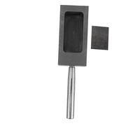 OQHAIR 1 Set Graphite Oil Tank Smelting Furnace Kit Outils de Bijoux en métal Moules Utile Graphite Ingot Crucible Melting Gold Supply Graphite Ingot Mold Crucible Black High Purity Usten