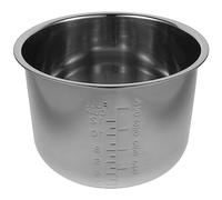 OQHAIR Cuiseur à Riz, cuve intérieure antiadhésive de 6 L, récipient de Cuisson du Riz en Acier Inoxydable, Insert pour marmite à Riz électrique instantanée, réservoir intérieur de rempla