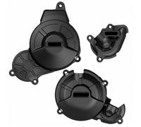 OQHBSJYZ Protection De Carter De Moteur Convient for Aprilia RS660 Tuono 660 Tuareg 660 2021-2024 Motos Couvercle d'embrayage Moteur Accessoires Chute Dispositif Carter Allumage pour Moto