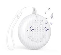 OQIMAX Machine à Bruit Blanc, 10 Sons Apaisants, 3 Minuteries et Fonction de Mémoire, USB, Mode Automatique, Mini Machine à Bruit de Dormir pour Bébé, Enfant, Maison, Voyage