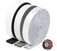 OQKAHIV 3 Rouleaux Feutrine Autocollante 100x2cm, Patins pour Meubles Auto-Adhésifs, Patin Feutre, Patins Feutres pour Meubles, Bande de Protection Autocollante Meuble, Auto-AdhéSif Autocollant Meuble