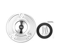 OQRDVVTT Bouchons Reservoir pour Moto Bouchon De Réservoir D'essence pour Suzuki GSXR600 GSXR750 2004-2020 GSXR GSXR1000 K4 K5 K6 K7 K8 K9 L1/L2 2010-2020(Sliver Black)