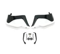 OQRDVVTT Protège-Mains pour Moto Accessoires Moto Protège-Mains Bouclier De Protection pour Benelli TRK502 TRK502X TRK251 TRK 502 502X 251 Protecteur Guidon(White Black Set)