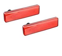 OQRDVVTT Réflecteur De Pare-Chocs Arrière Feu De Freinage Master pour R&ENAULT pour Trafic 2001 - 2023 pour R&ENAULT pour Master 1999 - 2010 Accessoires pour Voitures(2PC Red Lens)