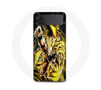 oque Samsung Galaxy Z Flip4 Son Goku Super Saiyan SSJ3 Attaque point Dragon