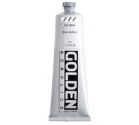 Or 0001415-3 5 oz - 148ml - Lourds corps acrylique Color Paint Tube - Zinc Blanc