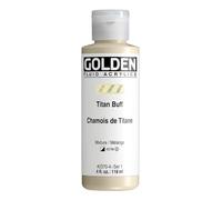 Or 0002370-4 4 oz - 118ml - Fluid Peinture acrylique Color Paint Bottle - Titan Buff