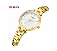 (or blanc) CURREN Original His Hers Watch Sets Acier inoxydable Femmes Hommes Montres-bracelets Couple
