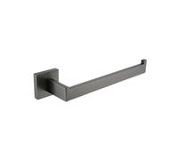 Or brossé Noir Bronze à Canon Miroir Poli Porte-Serviettes Barre Porte-Serviettes Papier Toilette Tenir Peignoir Crochet Accessoires de Salle de Bain matériel, Anneau Porte-Serviette Gris