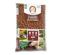 Or Brun – Billes d'argile OBRPARG6U – Favorise le drainage et l'humidité – 6 L