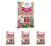 OR BRUN Paillage Massifs & Fleurs OBRPCLA6U - 6L - Plaquettes de Bois Naturel (Lot de 4)