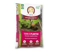 OR BRUN Terre à Planter 20L : Une Solution Naturelle pour arbustes et bacs d'ornement