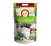 OR BRUN Terreau pots et jardinieres 4l