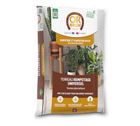 Or Brun Terreau Rempotage Universel - 6L - pour Toutes Les Plantes en Pots - Améliore la Croissance OBRTREM6U