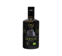 Or Campania - Geryon Huile d'Olive Extra Vierge Biologique, 100% italienne, extraite à froid, goût équilibré avec des notes d'herbe fraîche, d'artichaut et d'amande verte, 500 ml
