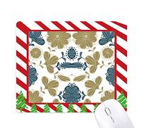 or classique motif floral décoration tapis de souris canne de noël du tapis.