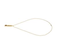(Or)Collier Sifflet Respiration 2 Couleurs Acier Inoxydable Méditation Stress