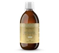 Or Colloïdal 500 ml - 20 ppm - 24K Pur 99,99% - Solution Liquide à l'Eau Bidistillée - Flacon Verre Ambré