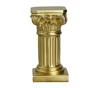 Or Colonne Romaine Résine Sculpture Colonne Décor Colonne Romaine Statues à Décor Salon Ameublement