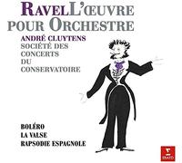 Andre Cluytens – Ravel : l'Œuvre pour Orchestre – Vinyle LP neuf (Erato Audio)