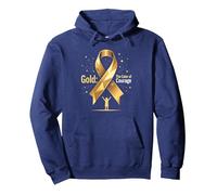 Or de Septembre : Courage de Sensibilisation au Cancer chez l'enfant Sweat à Capuche