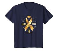 Or de Septembre : Courage de Sensibilisation au Cancer chez l'enfant T-Shirt