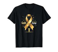 Or de Septembre : Courage de Sensibilisation au Cancer chez l'enfant T-Shirt