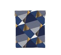 Or Et Bleu Luxe sans Soudure, Sac de Rangement pour Femmes, Portefeuille supérieur à Presser, Petit Porte-Monnaie, Pochette de Changement