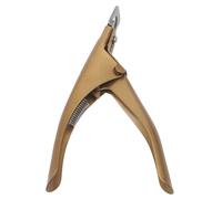 Or - Faux Ongles En Acrylique Uv Pour Manucure, Outil De Coupe En Acier Inoxydable, 1 Pièce