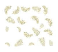 Or Feuille De Palmier Tropical Stickers Muraux Salon Décor À La Maison Vinyle Stickers Muraux Décoration Amovible Art Mural Affiches