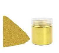 Or fin avec paillettes métalliques, poudre irisée de 100 g, 0,2 mm dorée pour travaux manuels, fine résine pailletée poudre