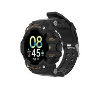 (Or) LC11 Montre connectée de sport de plein air avec écran TFT de 1,28 pouce, étanchéité IP68, prise