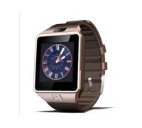 (Or) Montre connectée Samsung HUAWEI pour Android Bluetooth iPhone avec appareil photo étanche Phone