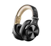 (Or noir) Oneodio Fusion A70 Casque Bluetooth 5.2 Casque audio haute résolution supra-auriculaire sans fil Moniteur